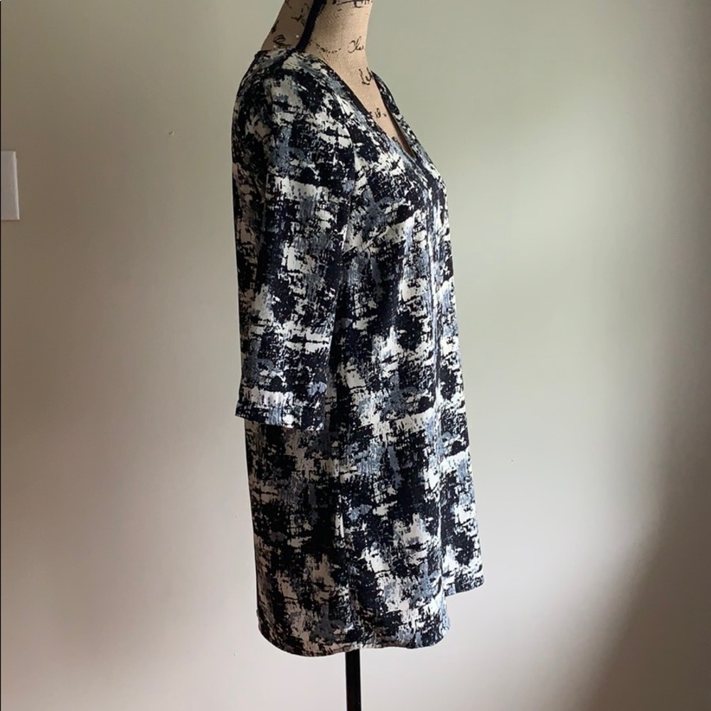 Sienna Sky black/grey print dress size S - Picture 6 of 13